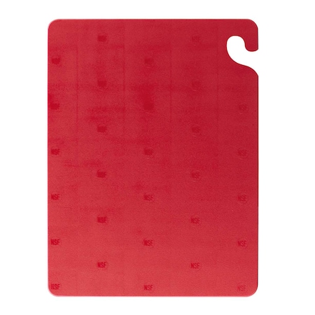 San Jamar 18x24x.5 Cut-N-Carry Red Board